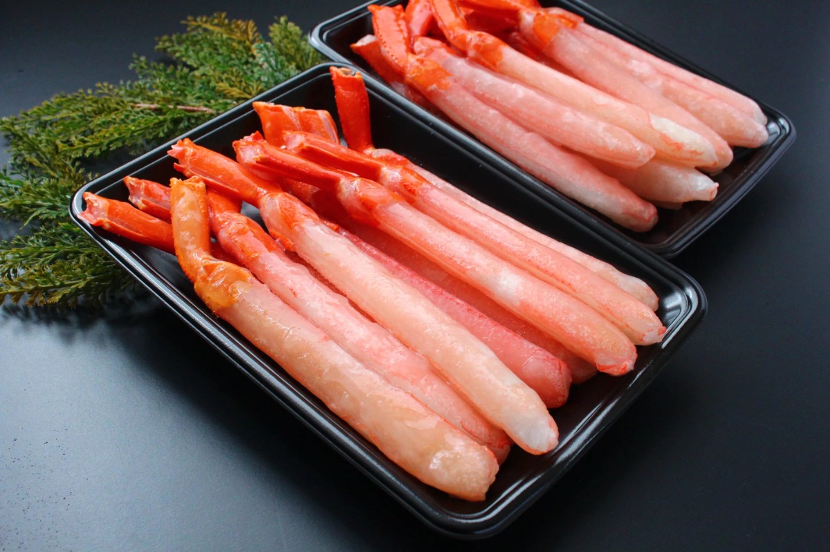 かに.COM紅ズワイガニの脚肉しゃぶしゃぶセット1.0kg